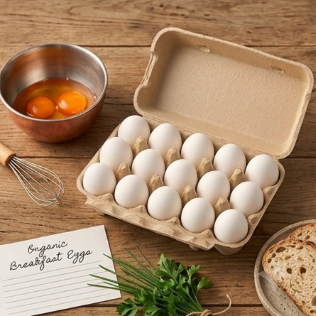 Farm Fresh Eggs  (White Eggs Large)
