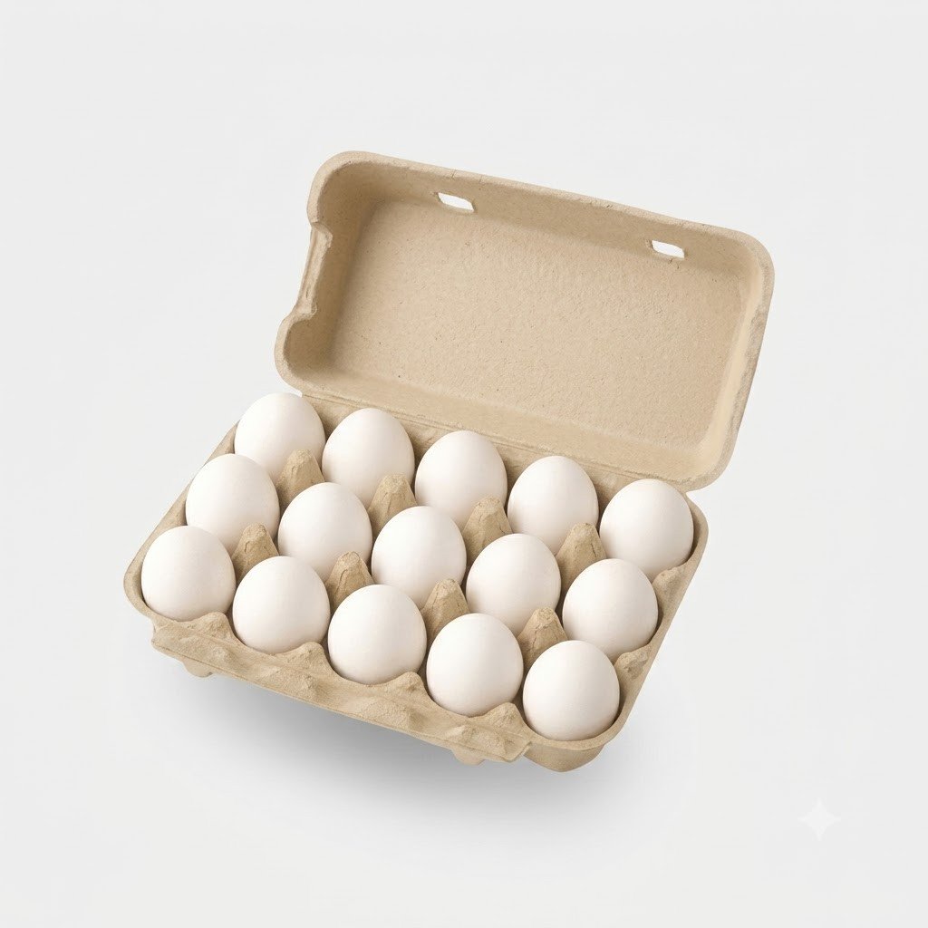Farm Fresh Eggs  (White Eggs Large)