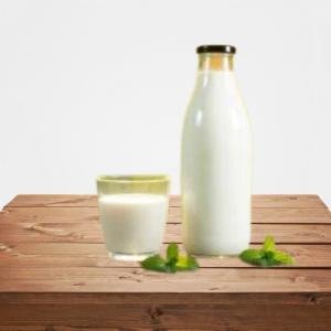 Fresh organic milk (Glass Bottle)