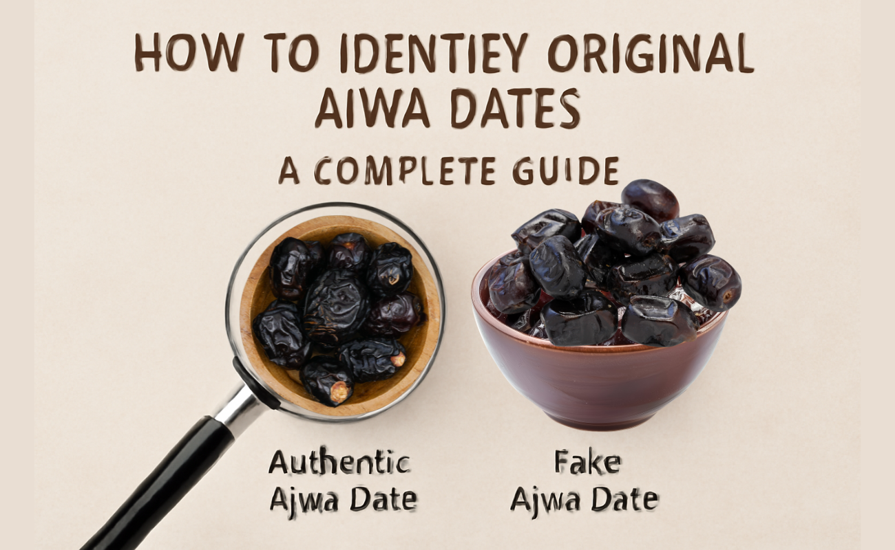 Identify Original Ajwa Dates